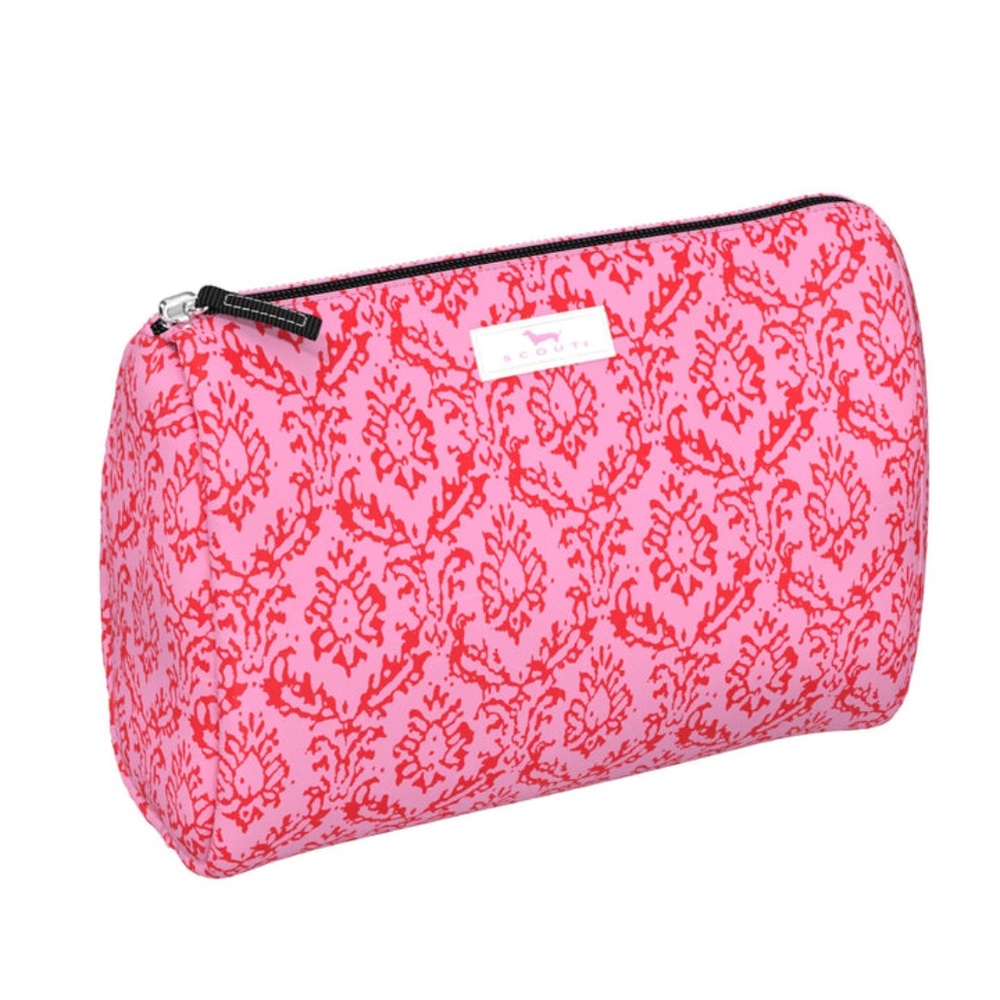 SCOUT Megan The Medallion Pink PACKIN' HEAT MAKEUP Toiletries BAG NWT